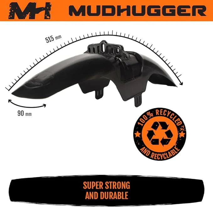 Mudhugger Long EVO Bolt-On Front Mudguard