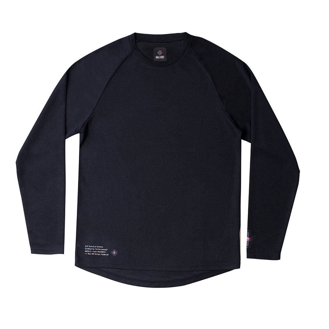 Muc Off Long Sleeve Riders Jersey - Black