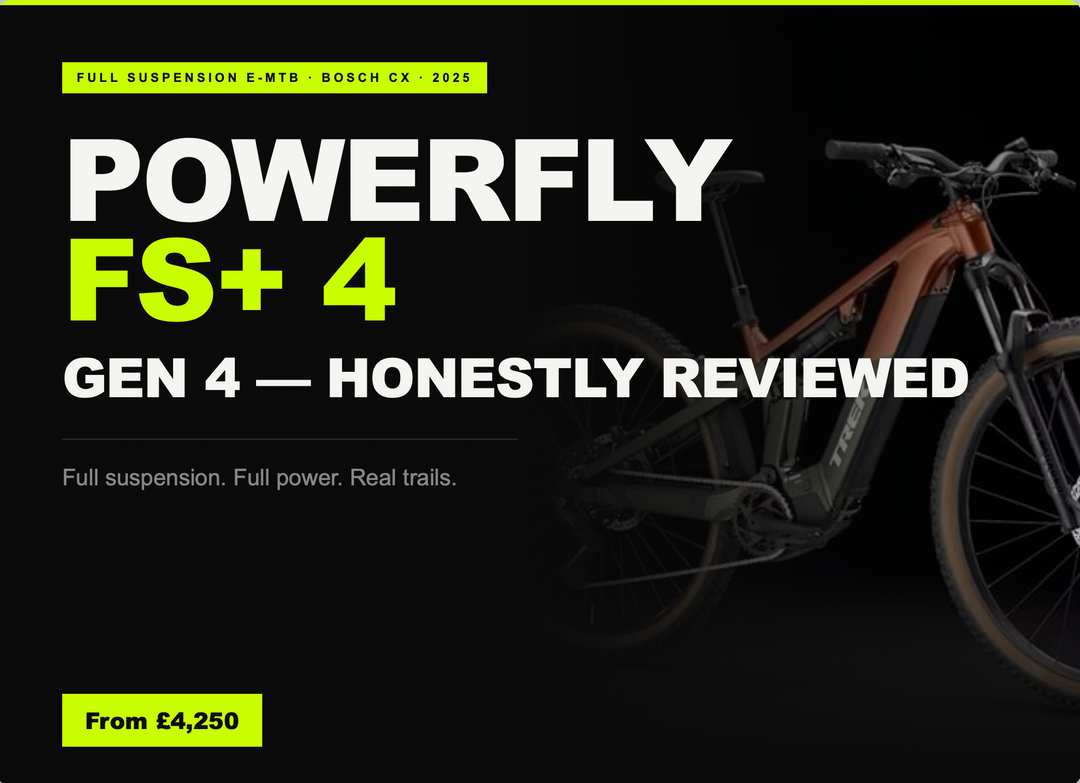 Trek Powerfly FS+ 4 Gen 4 — Full Suspension E-MTB, Honestly Reviewed