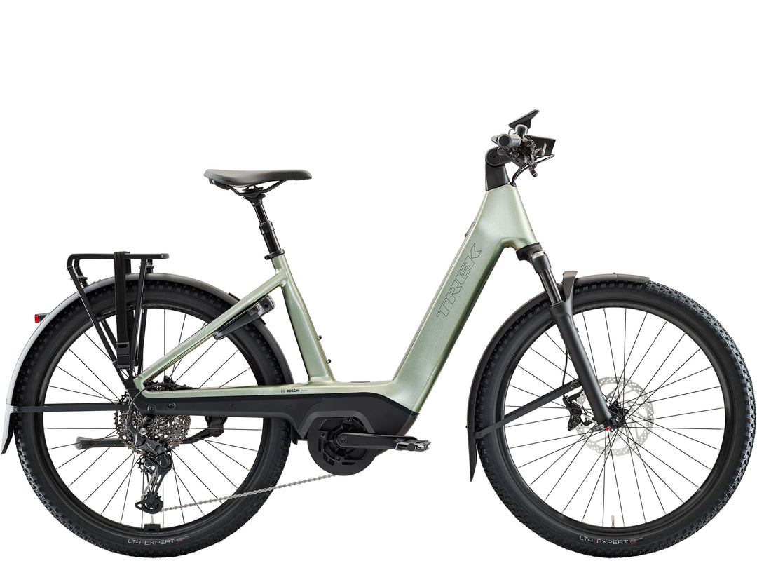 Trek Charter+ 4 Trail 540 Wh Lowstep 2026 in Lichen Green — All Ride Now, Midhurst
