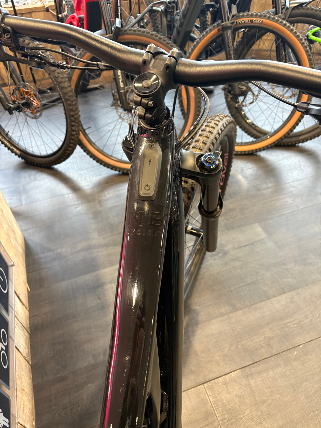 Specialized Turbo Levo emtb riders view