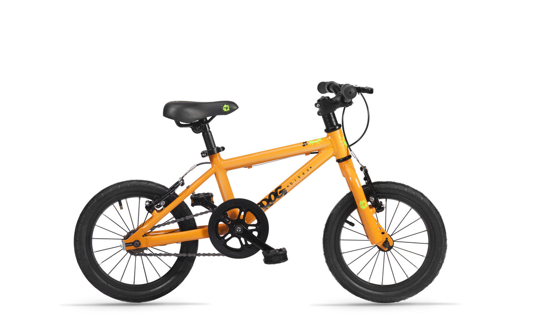 g 43 orange lightweight kids bike with free £20 gift voucher 